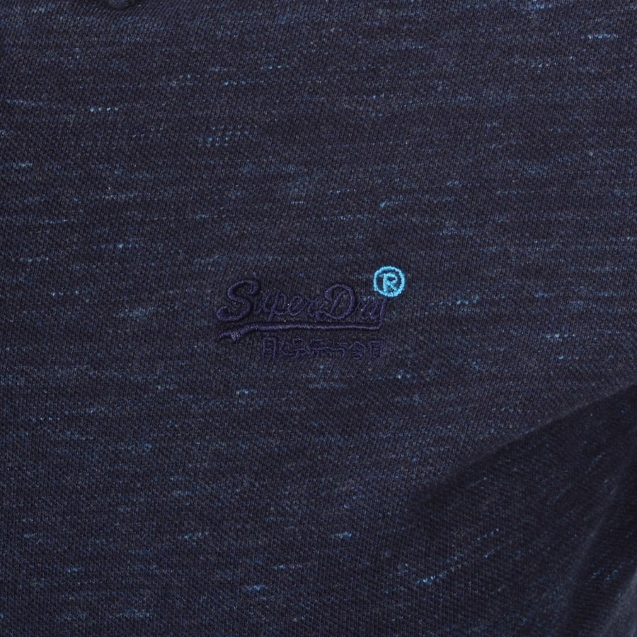 Alternative Image for ProductSuperdry Classic Polo T Shirt Navy3